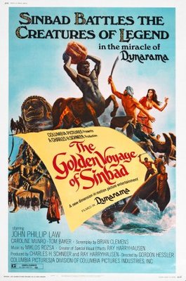 The Golden Voyage of Sinbad movie poster (1974) mouse pad