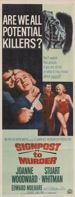 Signpost to Murder movie poster (1964) hoodie