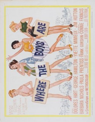 Where the Boys Are movie poster (1960) mug