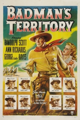 Badman's Territory movie poster (1946) Longsleeve T-shirt