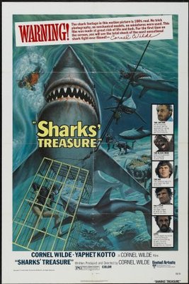 Sharks' Treasure movie poster (1975) Longsleeve T-shirt