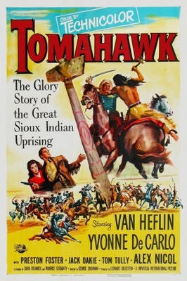 Tomahawk movie poster (1951) poster
