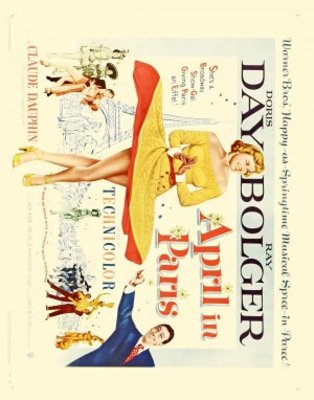April in Paris movie poster (1952) mouse pad