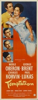 Temptation movie poster (1946) Sweatshirt #717567