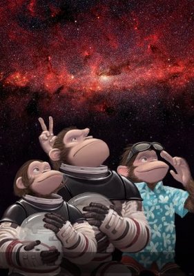 Space Chimps movie poster (2008) tote bag