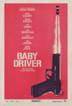 Baby Driver movie poster (2017) calendar