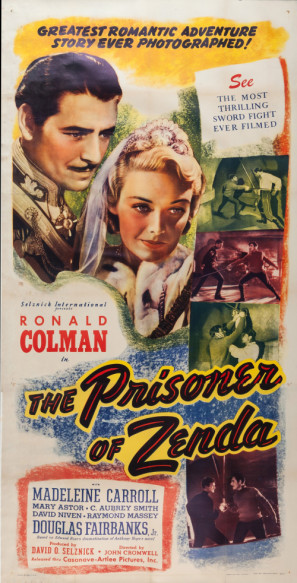 The Prisoner of Zenda movie poster (1937) Longsleeve T-shirt