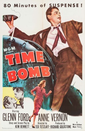 Time Bomb movie poster (1953) mouse pad
