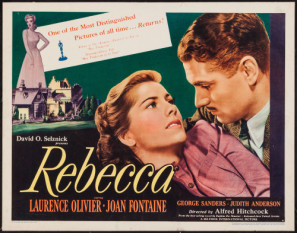 Rebecca movie poster (1940) tote bag