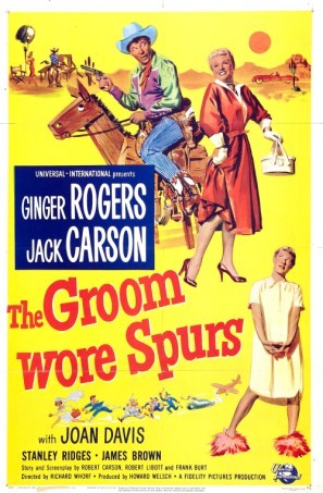 The Groom Wore Spurs movie poster (1951) Longsleeve T-shirt