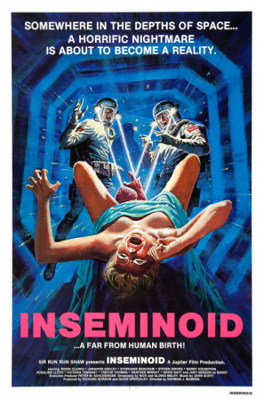 Inseminoid movie poster (1981) mouse pad