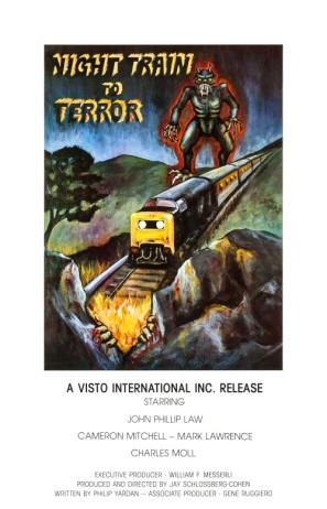 Night Train to Terror movie poster (1985) mouse pad