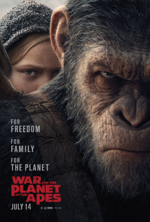 War for the Planet of the Apes movie poster (2017) Tank Top