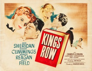 Kings Row movie poster (1942) tote bag