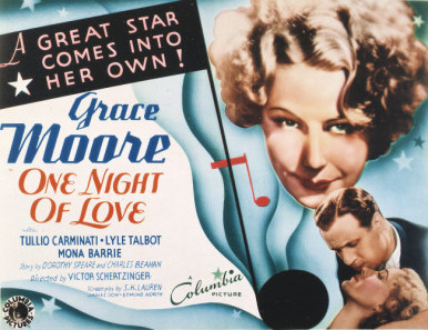 One Night of Love movie poster (1934) Mouse Pad MOV_bwvah5hg