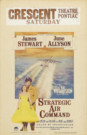 Strategic Air Command movie poster (1955) poster