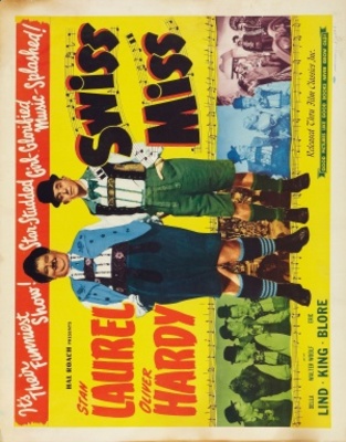 Swiss Miss movie poster (1938) Sweatshirt