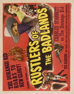 Rustlers of the Badlands movie poster (1945) Longsleeve T-shirt