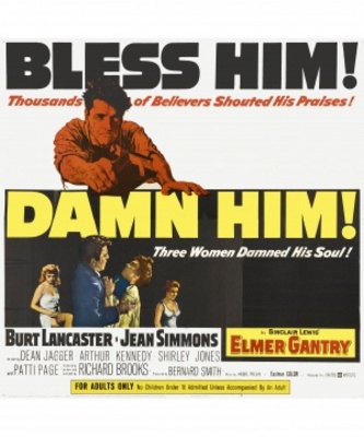 Elmer Gantry movie poster (1960) Poster MOV_c07689c5