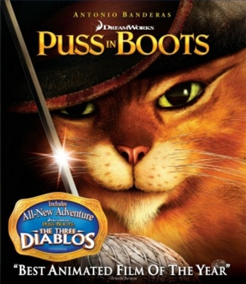 Puss in Boots movie poster (2011) hoodie