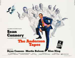 The Anderson Tapes movie poster (1971) mouse pad