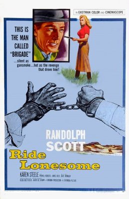 Ride Lonesome movie poster (1959) poster