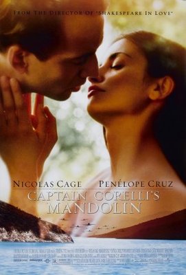 Captain Corelli's Mandolin movie poster (2001) calendar