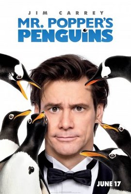 Mr. Popper's Penguins movie poster (2011) Sweatshirt