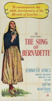 The Song of Bernadette movie poster (1943) mug