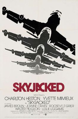 Skyjacked movie poster (1972) mouse pad