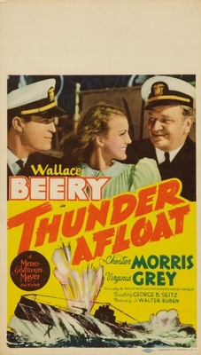 Thunder Afloat movie poster (1939) tote bag