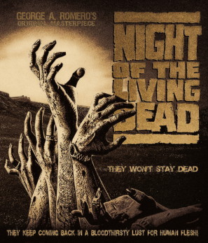 Night of the Living Dead movie poster (1968) Longsleeve T-shirt