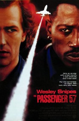Passenger 57 movie poster (1992) mouse pad