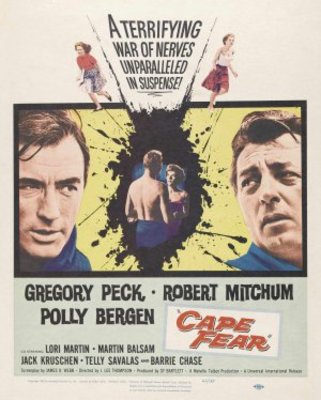 Cape Fear movie poster (1962) mouse pad