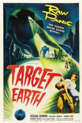 Target Earth movie poster (1954) calendar