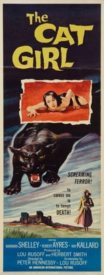Cat Girl movie poster (1957) hoodie