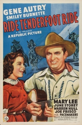 Ride Tenderfoot Ride movie poster (1940) Longsleeve T-shirt