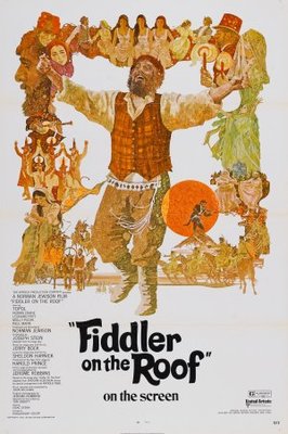 Fiddler on the Roof movie poster (1971) tote bag