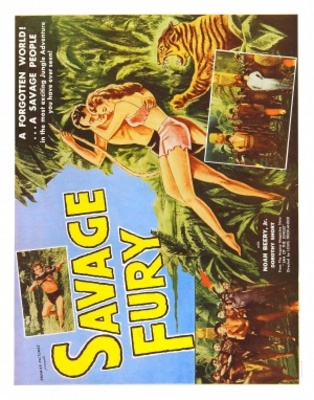 Savage Fury movie poster (1956) mug