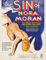 The Sin of Nora Moran movie poster (1933) Sweatshirt #1249138