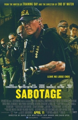 Sabotage movie poster (2014) Longsleeve T-shirt