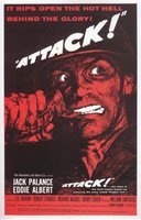 Attack movie poster (1956) hoodie #668103