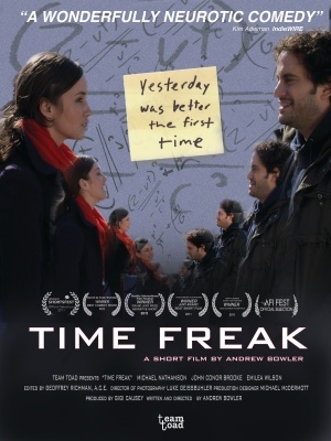 Time Freak movie poster (2011) Mouse Pad MOV_c3467eae