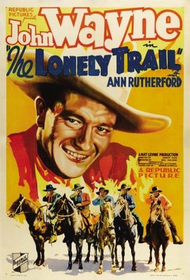The Lonely Trail movie poster (1936) mouse pad