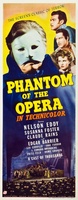 Phantom of the Opera movie poster (1943) Longsleeve T-shirt #748891