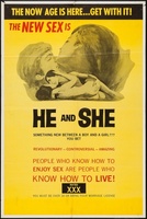 He and She movie poster (1898) Longsleeve T-shirt #1190472
