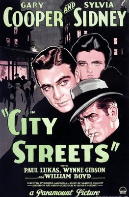 City Streets movie poster (1931) mouse pad