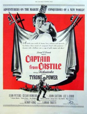 Captain from Castile movie poster (1947) poster