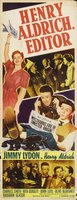 Henry Aldrich, Editor movie poster (1942) Sweatshirt #706561