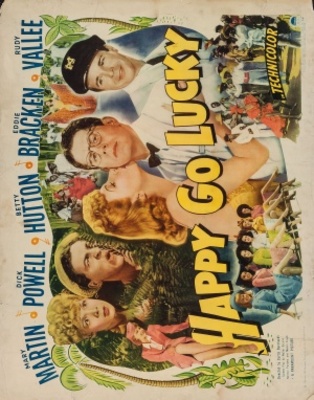 Happy Go Lucky movie poster (1943) mouse pad